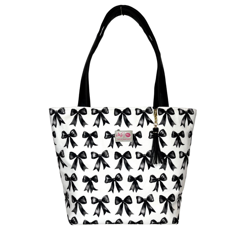 Better With Bows Daykeeper Tote - Makeup Junkie PREORDER