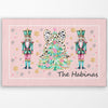 Pink Nutcracker Door Mat