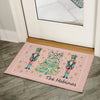 Pink Nutcracker Door Mat
