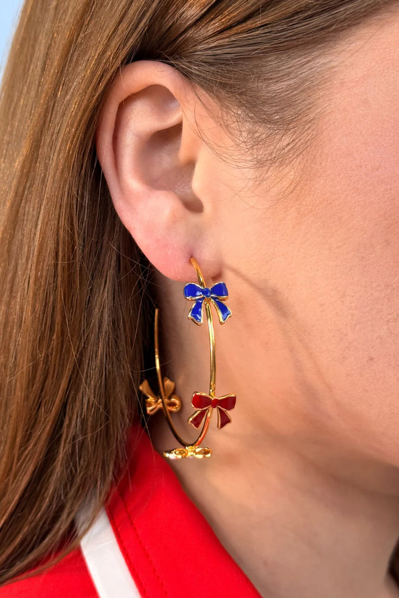 Miss Americana Hoop Earrings