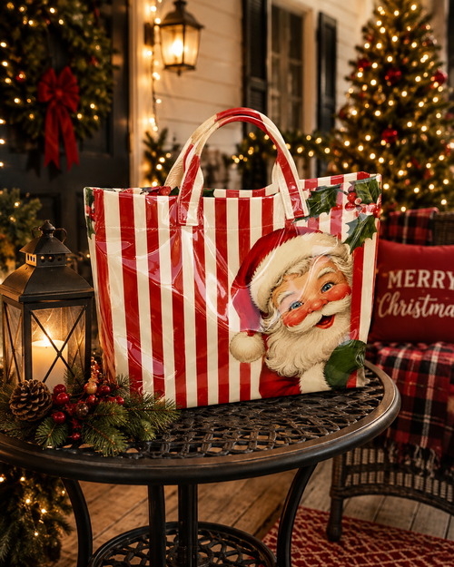 Believe In Santa Tote Bag - Rockin Radiance – Rockin The Lace Boutique