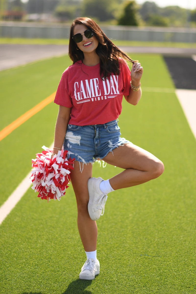 Game Day Vibes Red