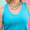 Crystal Thread Necklace - 2 lengths