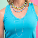 Crystal Thread Necklace - 2 lengths