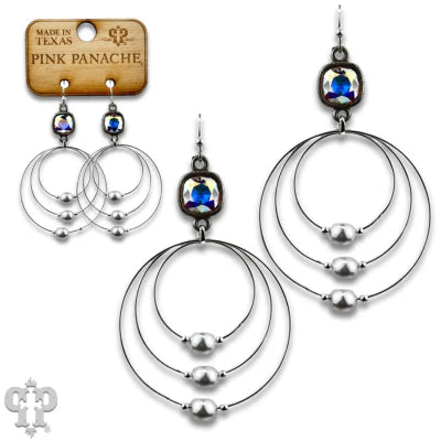 The McKayla Earrings - Silver