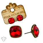 Pink Panache Studs