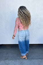 Vintage Retro  Floral Mesh