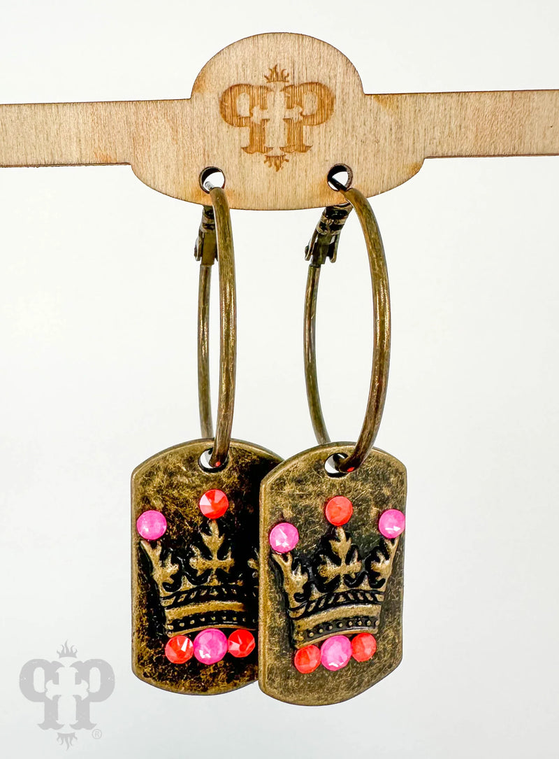 Crown Earrings