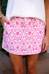 PREORDER-Enchanted Garden Skort, Pink