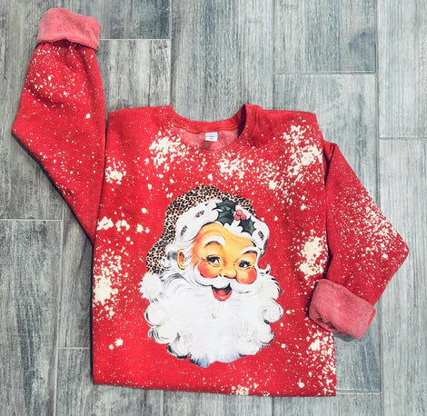 Splattered Santa Sweatshirt