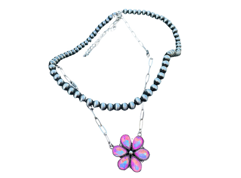 Sunrise Flower Necklace