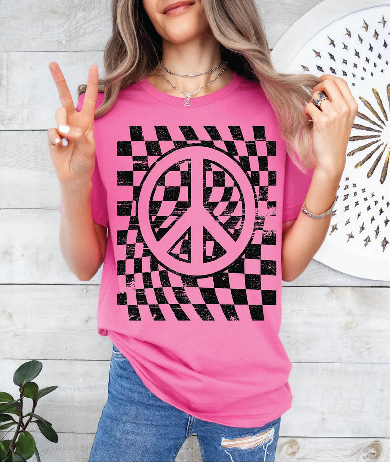 Pink Peace tee