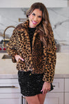 After Midnight Fur Leopard Jacket