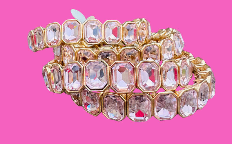 Light Pink Stretch Bracelet