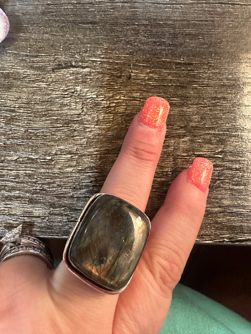 Labradorite Rectangle