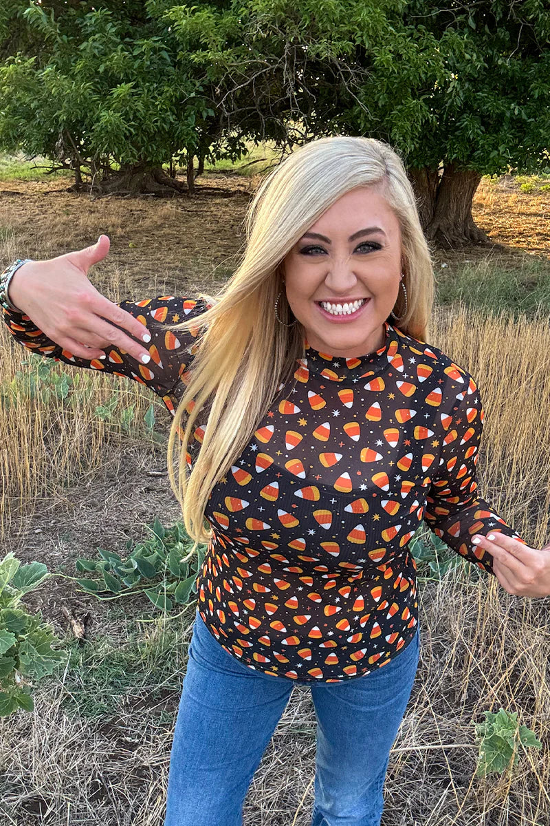 Candy Corn Corral Mesh
