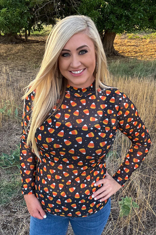 Candy Corn Corral Mesh
