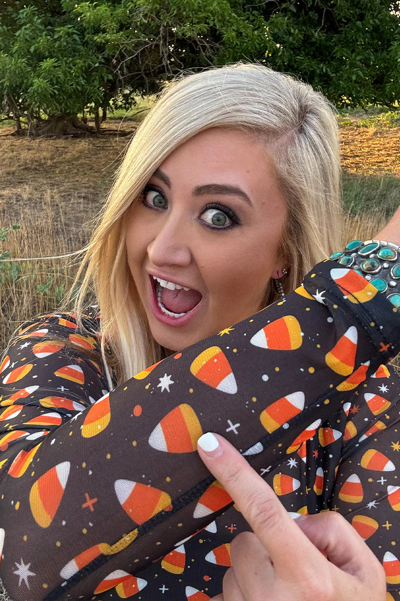 Candy Corn Corral Mesh