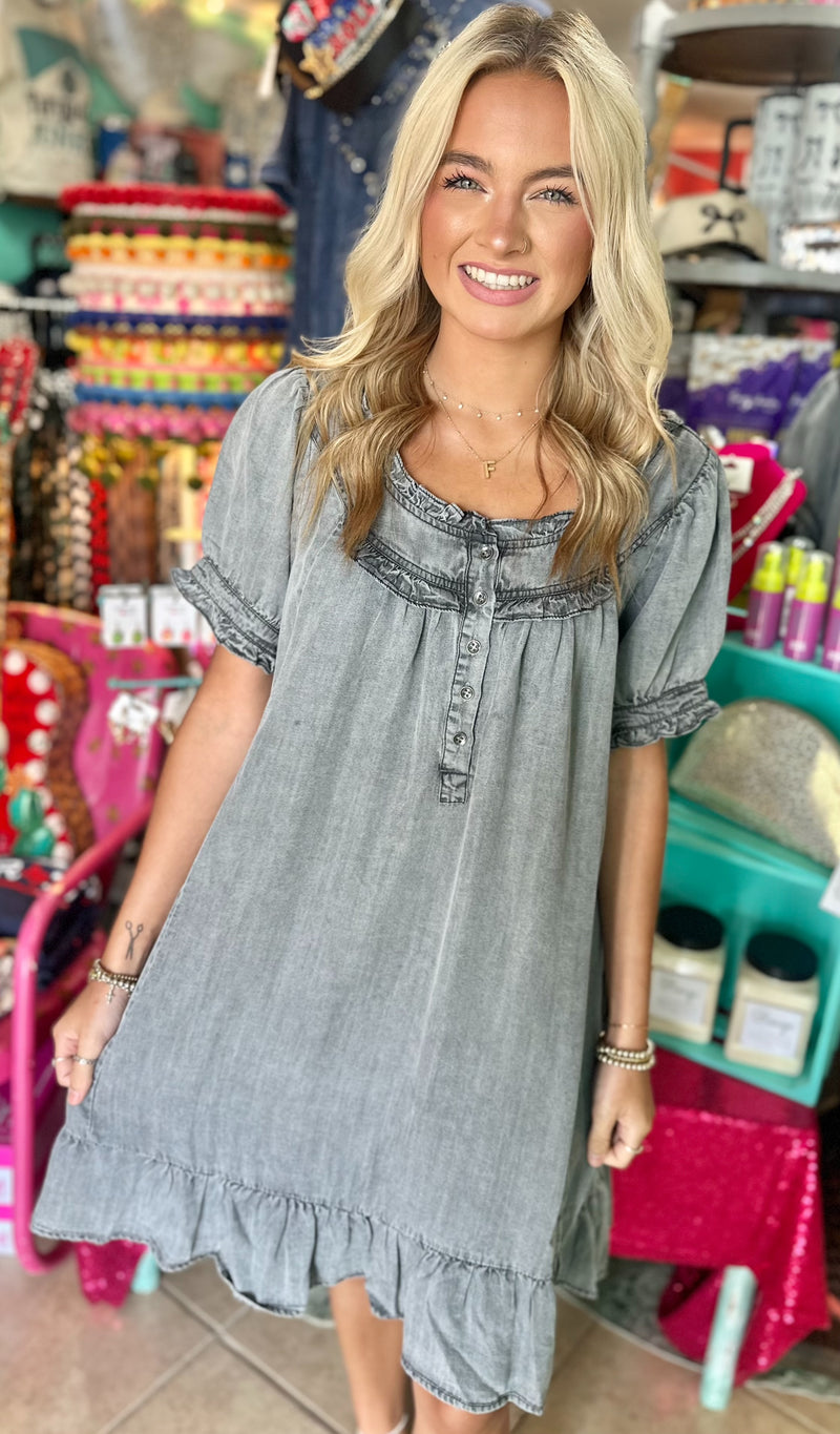 Sunday Denim Dress