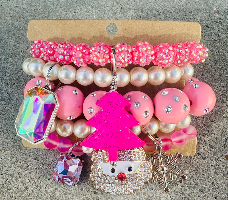 Second Generation Pink Christmas Stack