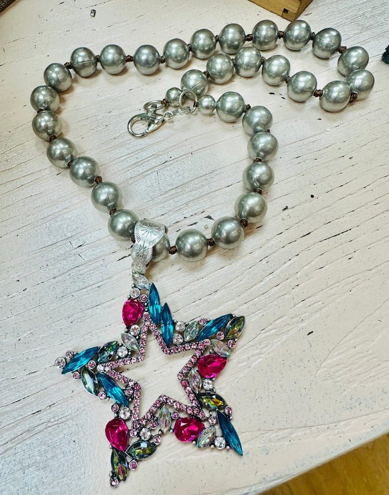 Colorful Star Necklace