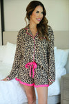 Prima Donna Leopard Ruffle PJS PREORDER