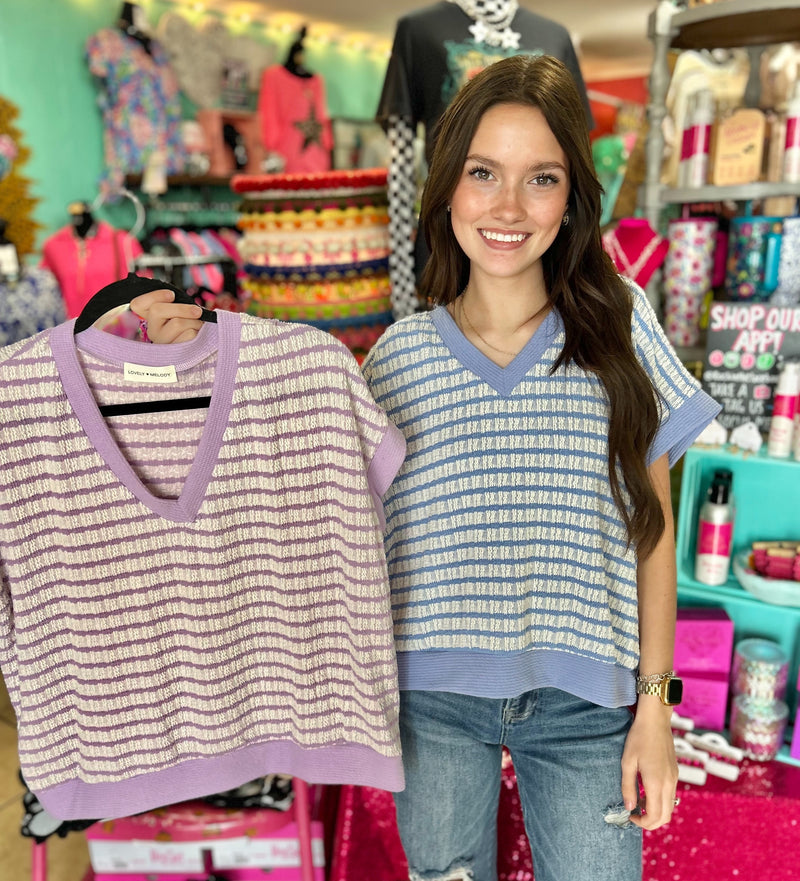 Striped & Simple Top
