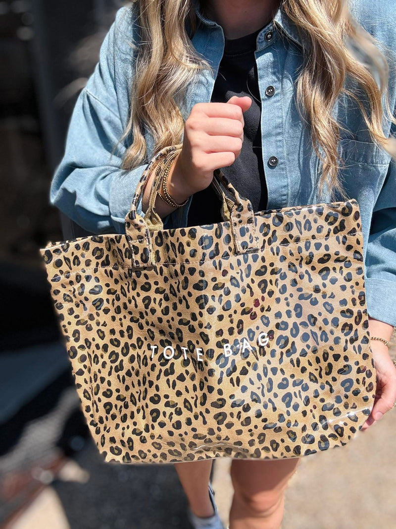 The Tote Bag - Leopard