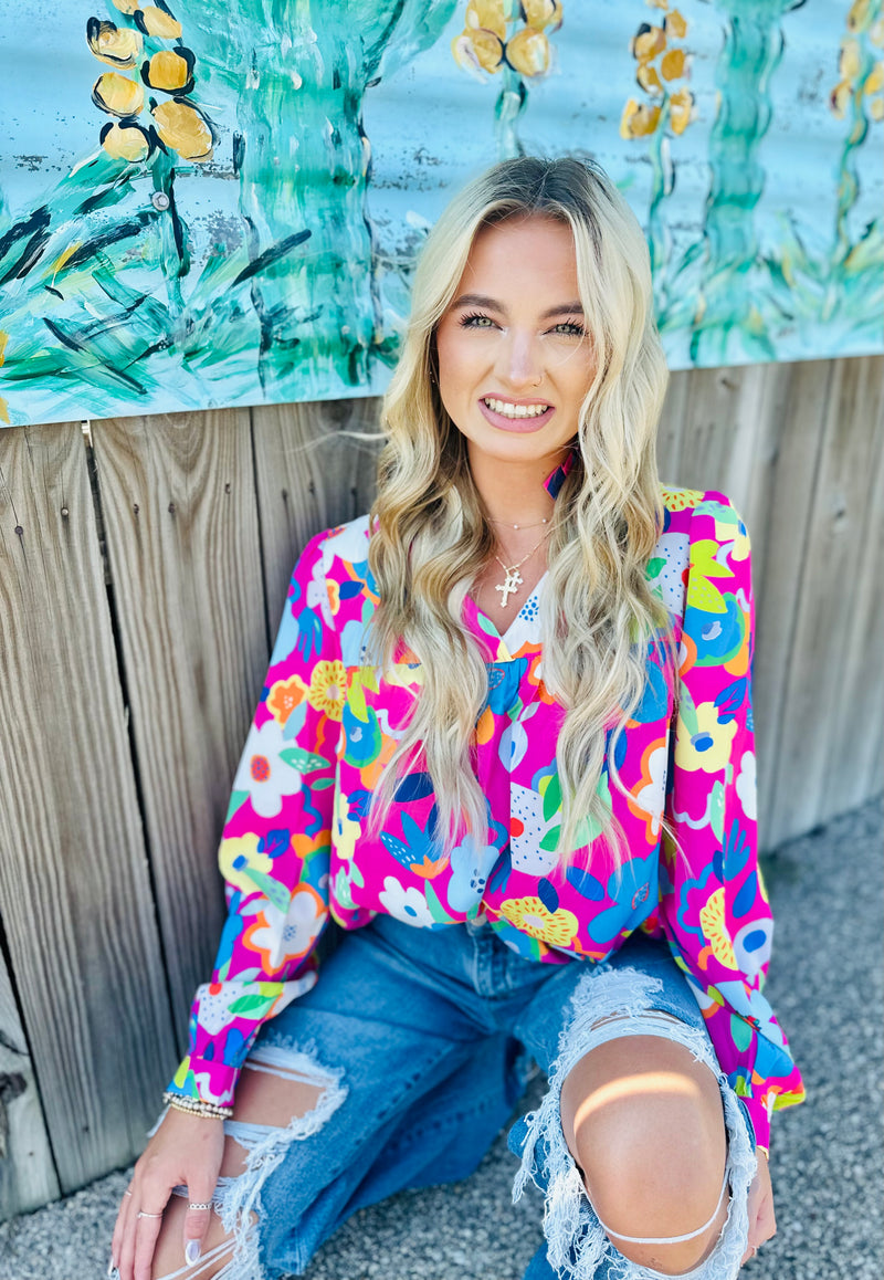 Hearts Flutter Top