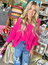 Say The Words Smocked Top - Pink