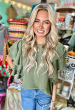 Ever After Top - Olive