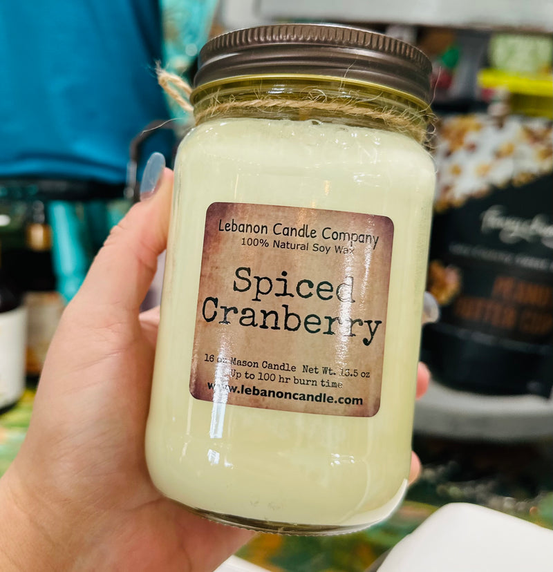 Spiced Cranberry Candle