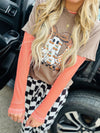 Free To Dream Stripe Mesh - Orange