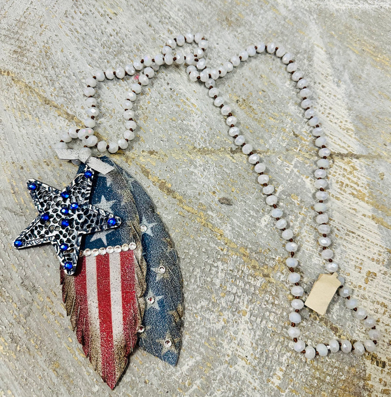 Love America Necklace