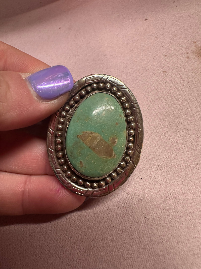 Turquoise Adjustable Ring