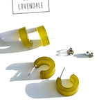 Moonglow Mini Hugger Hoop Earrings