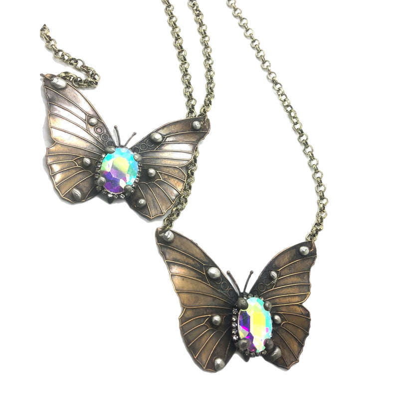 Bodacious Butterfly Necklace - Art By Amy