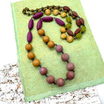 Canyon Bloom Rosary-chained Rope Necklace*