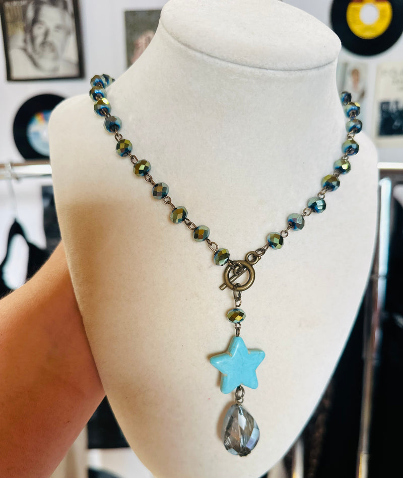 Mermaid Turquoise Star Necklace