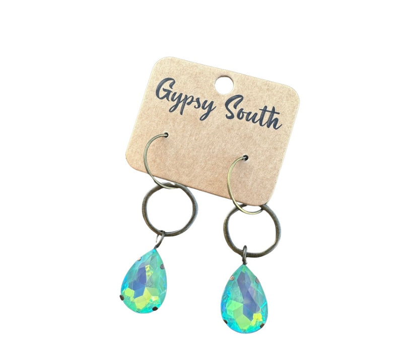 Mint Stone Earrings - Gypsy South