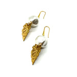 Golden Legacy Leaf Earrings