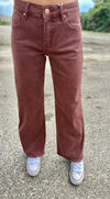 I Meant It Jeans- Brown Risen