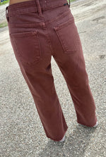 I Meant It Jeans- Brown Risen
