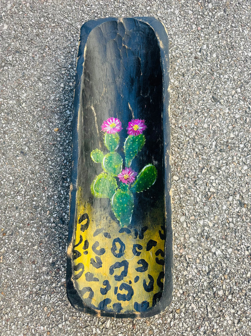 Black Cactus Dough Bowl