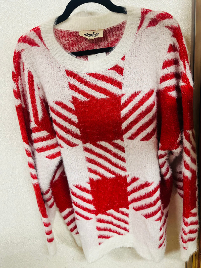Pretty Peppermint Sweater