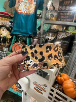 Leopard Metallic CC Holder
