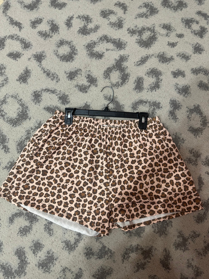 Leopard Comfy Shorts