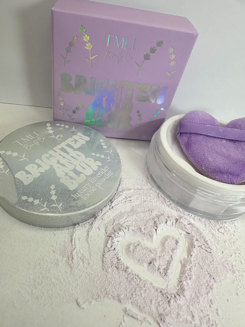 Brighten & Blur Lavender Setting Powder