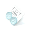 Holly Button Stud Earrings