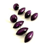 Purple Moonglow Triple Pod Drop Earrings